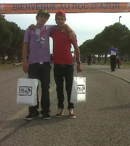 UZES VELO CLUB au Roc d'Azur 2012